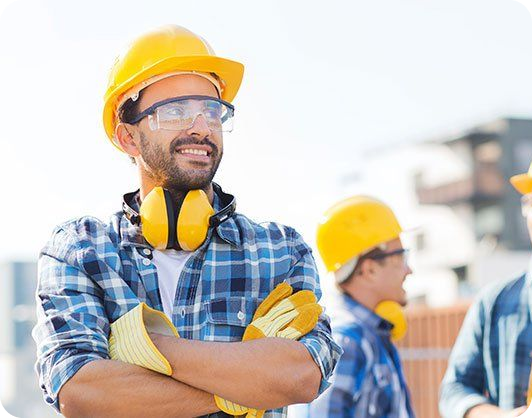 Photo of a worker in Novin Negar